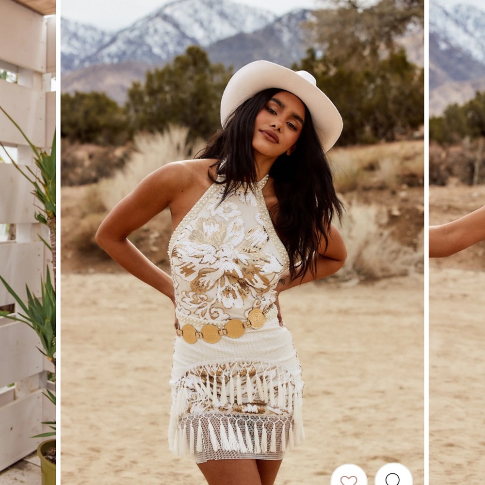 12th Tribe Fringe Dress